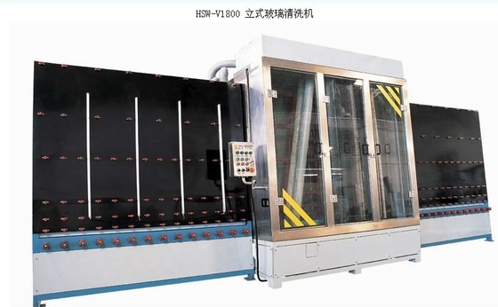 الصين آلة غسل الزجاج العمودية الأوتوماتيكية مع فرش كهربائية خاصة مرسومة المزود