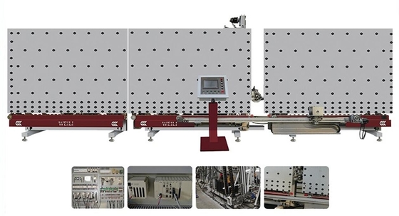 الصين آلة الستار الجدار CNC ، عزل الزجاج التلقائي معدات الختم المزود