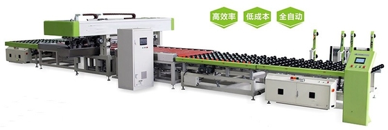 الصين PLC آلة تحكم الزجاج حافة الزجاج للزجاج 4 حافة الشطب 0-25m / دقيقة المزود