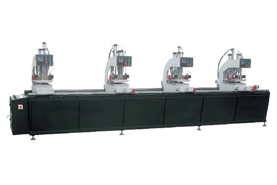 الصين أربعة رئيس PVC UPVC نافذة آلة 400-4500mm طول لحام تخصيص التيار الكهربائي المزود